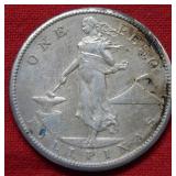 1908 S Philippines 1 Peso