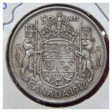 1942 Canada Silver Half Dollar