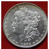 1878 Morgan with 7/8 Tail Feathers