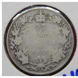 1935 Canada Silver Quarter