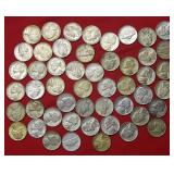 Lot of Wartime Silver Nickels
