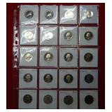 20 Proof Washington Quarters dating back to 1968