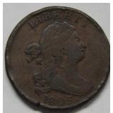 1805 Half Cent - Rotated Die - Minor Rim Nicks