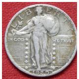 1929 Standing Liberty Silver Quarter