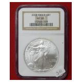 2003 Silver Eagle NGC MS69