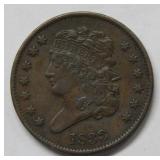 1833 Half Cent