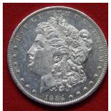 1884 O Morgan Silver Dollar