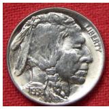 1938 D/D Buffalo Nickel