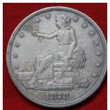 1878 S Trade Silver Dollar