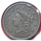 1836 Large Cent - Liberty Head