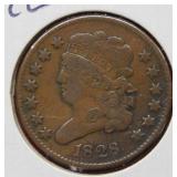 1828 Half Cent - Classic Head