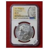 2021 Morgan Silver Dollar NGC MS70 First Release