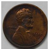 1910 S Lincoln Wheat Cent