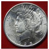 1925 Peace Silver Dollar