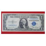 1935 D $1 Silver Certificate Error Note