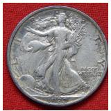 1920 Walking Liberty Silver Half Dollar