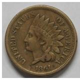 1861 Indian Head Cent