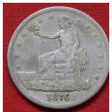 1876 Silver Trade Dollar