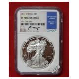 2017 W Silver Eagle NGC PF 70 Ultra Cameo