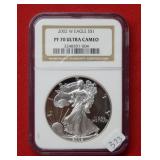 2002 W Silver Eagle NGC PF70 Ultra Cameo