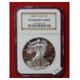 2000 P Silver Eagle NGC PF69 Ultra Cameo