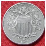 1867 Shield Nickel