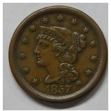 1857 Large Cent