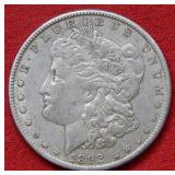1892 O Morgan Silver Dollar Coin