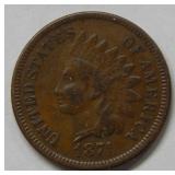 1874 Indian Head Cent