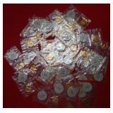Lot (50) 1964 D Lincoln Cents in Cellophane
