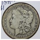 1894 S Morgan Silver Dollar Coin