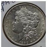 1894 O Morgan Silver Dollar Coin