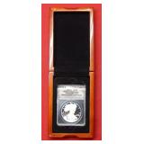 2008 W Silver Eagle ANACS PR70 First Strike