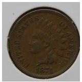 1874 Indian Head Cent