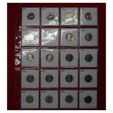 Sheet (20) Proof Jefferson Nickels back to 1958