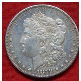 1879 S Morgan Silver Dollar - Rev of 1879