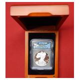 2007 W American Silver Eagle ICG PR70 DCAM