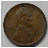 1914 Lincoln Wheat Cent - Brown