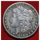1896 S Morgan Silver Dollar