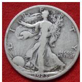 1923 S Walking Liberty Silver Half Dollar
