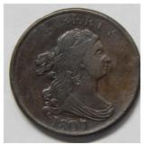 1807 Early Date Half Cent