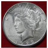 1923 S Peace Silver Dollar Coin