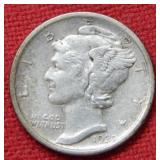 1920 S Mercury Silver Dime Coin