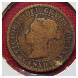 1888 Canada Large Penny
