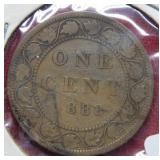 1888 Canada Large Penny