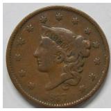 1837 Large Cent