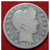 1897 O Barber Silver Half Dollar Coin
