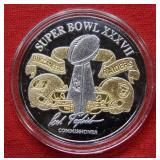 2003 Super Bowl 1 oz Silver Medal