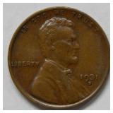 1931 D Lincoln Wheat Cent