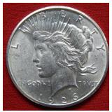 1926 Peace Silver Dollar Coin